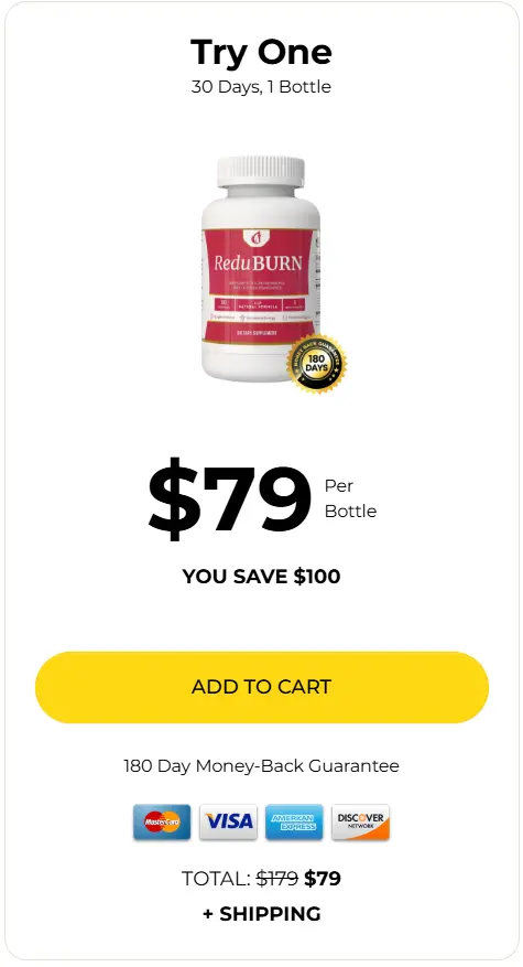 Buy ReduBurn 1 Bottle